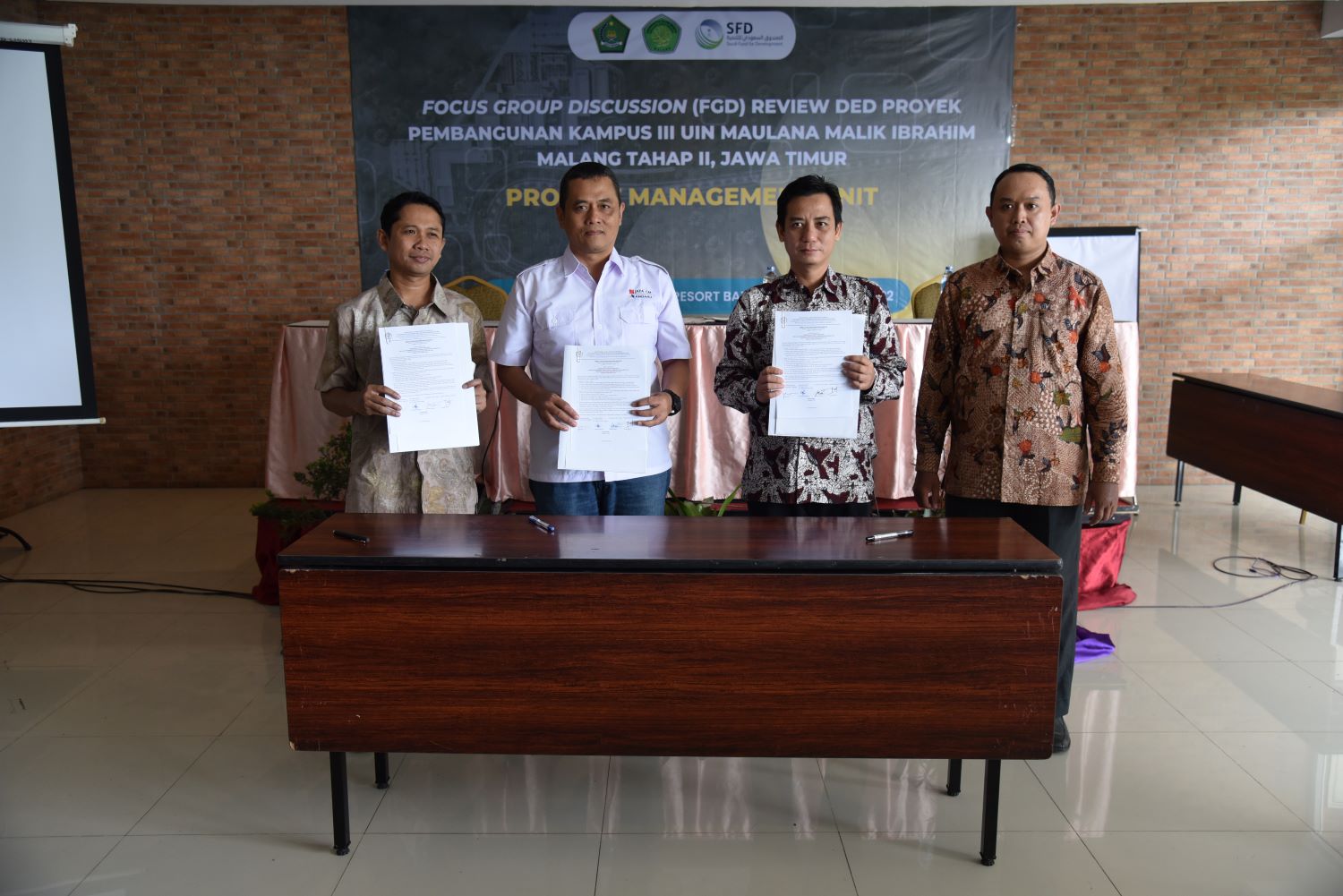 Persiapkan Pembangunan Kampus III UIN Malang, PMU Gelar Pertemuan Tim